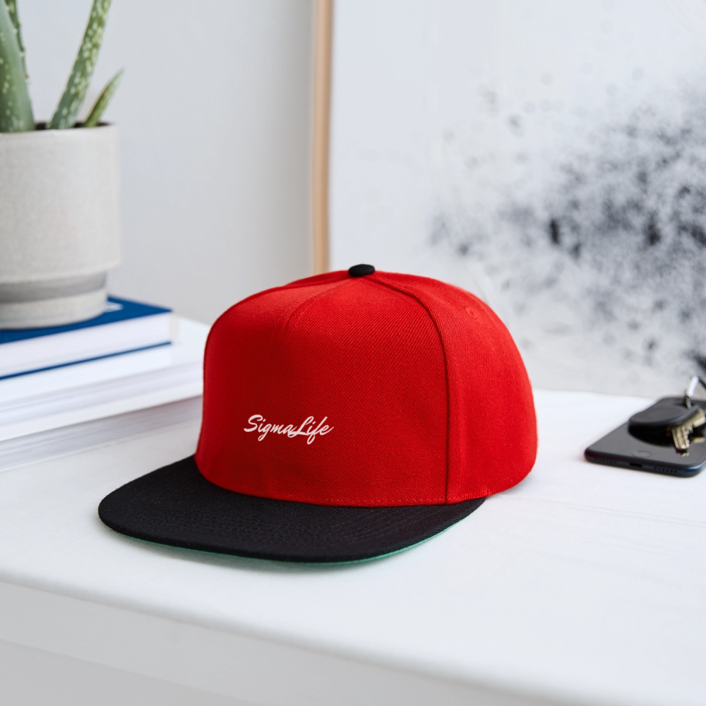 SigmaLife Hat. - red/black