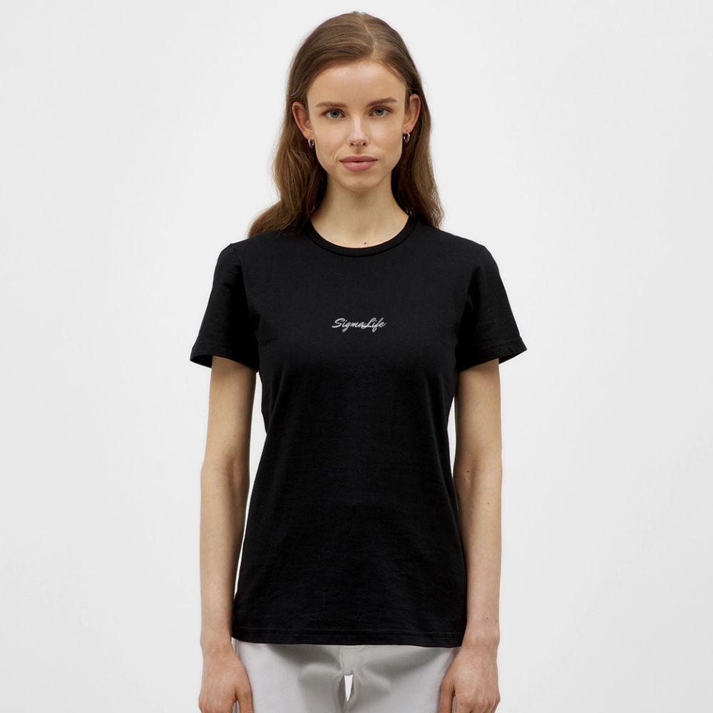 SigmaLife T-Shirt (Women). - black