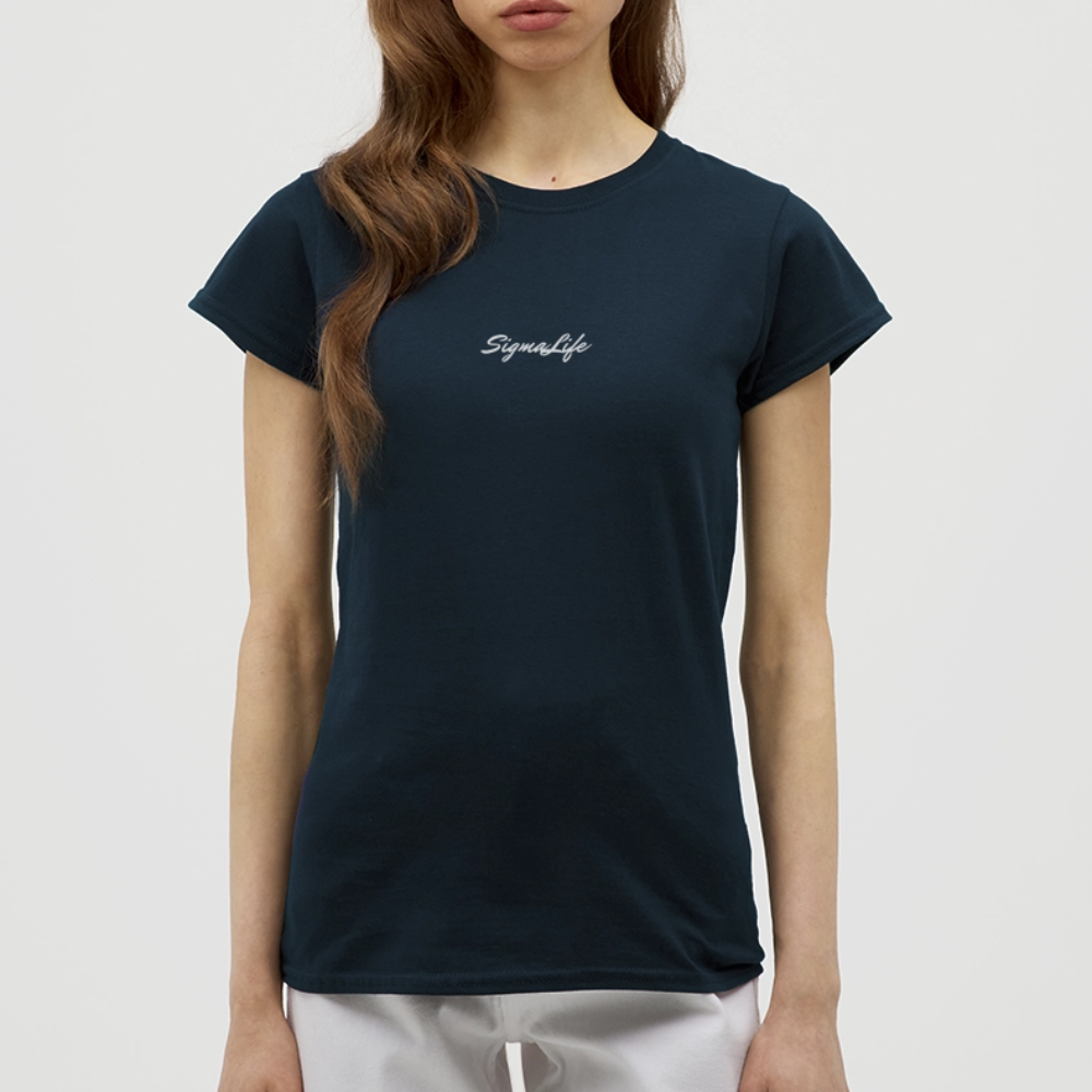 SigmaLife T-Shirt (Women). - navy