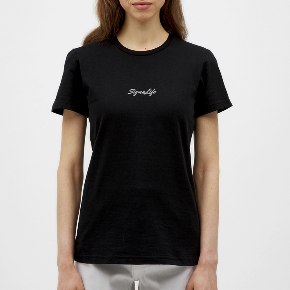 SigmaLife T-Shirt (Women). - black